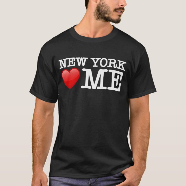 New York Loves Me, NYC fan T-Shirt (Front)