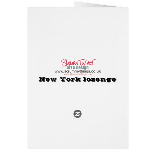 New York Lozenge (Back)