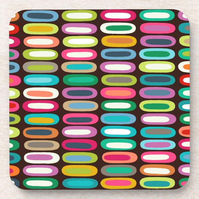 New York lozenge chocolate Beverage Coaster (Front)