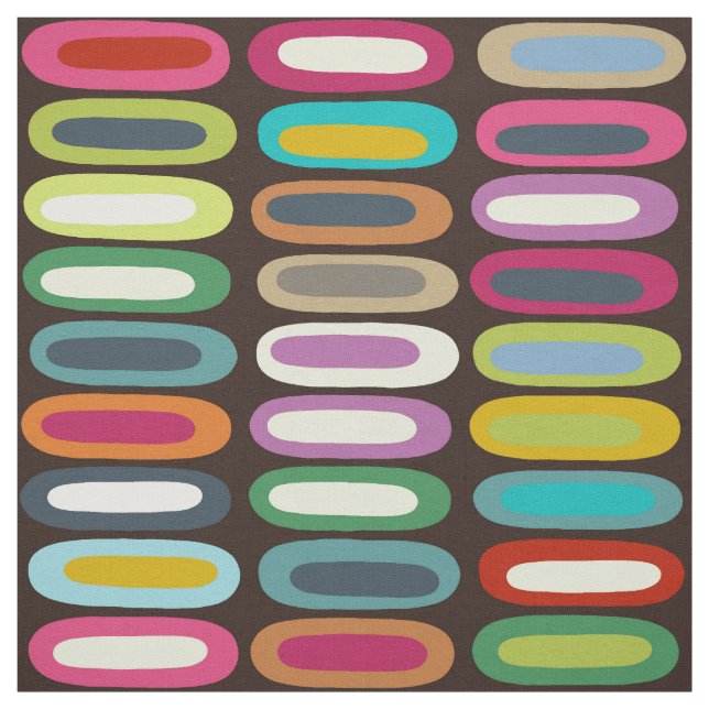 New York lozenge chocolate Fabric (Swatch)