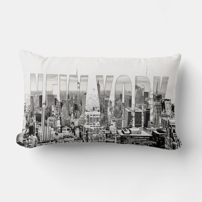 New York Lumbar Pillow (Front)