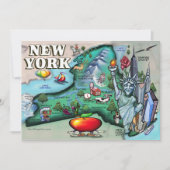New York Map CARD (Front)