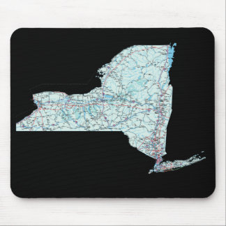 New York Map Mousepad