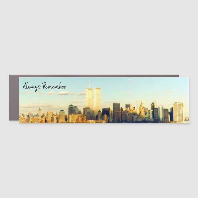 new york memories car magnet (Front)
