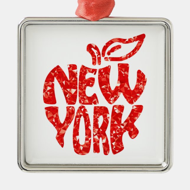 NEW YORK METAL ORNAMENT (Front)