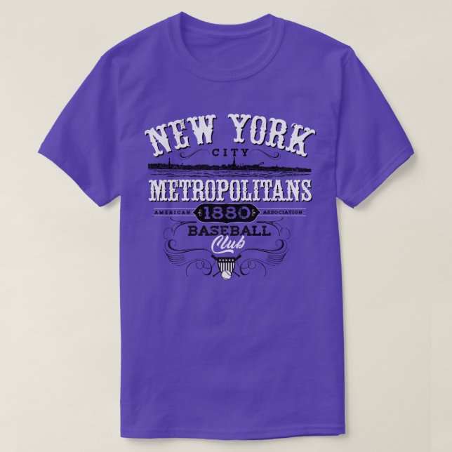 New York Metropolitans T-Shirt (Design Front)