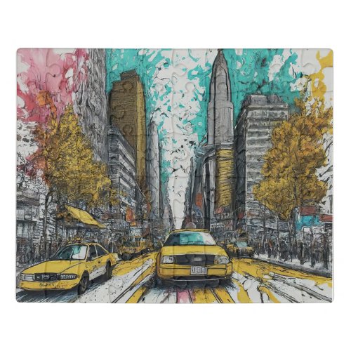 New York Minute Jigsaw Puzzle