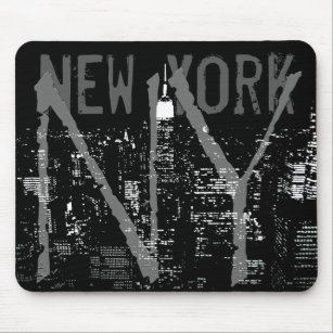 New York Mousepad Cityscape New York City Gifts