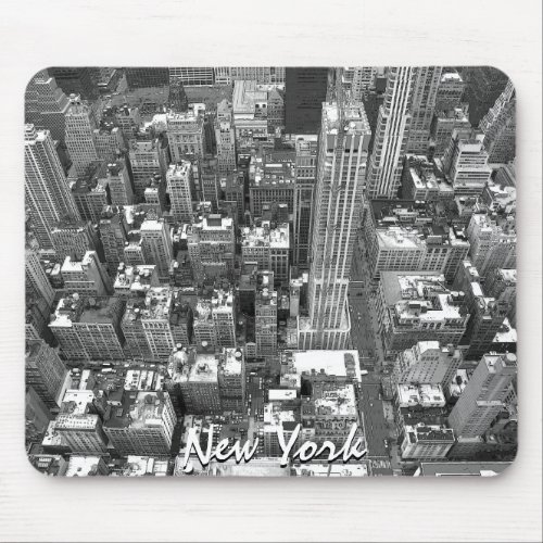 New York Mousepad Cityscape New York City Gifts