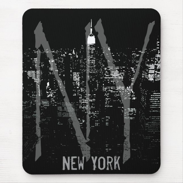 New York Mousepad Cityscape New York City Gifts (Front)