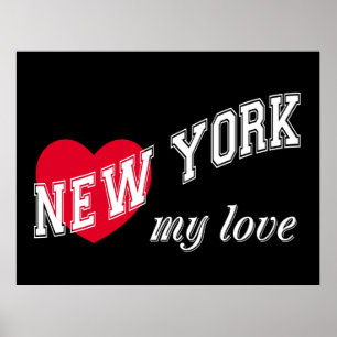 New York my love Poster