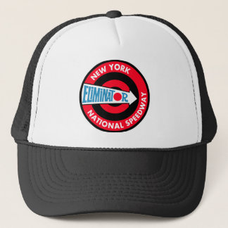 New York National Speedway Vintage sign Trucker Hat