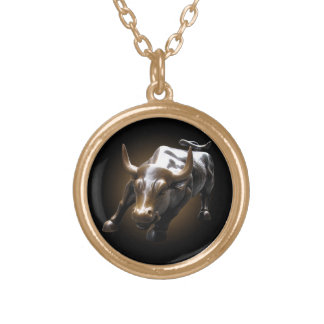 New York Necklace Bull Statue NYC Souvenir