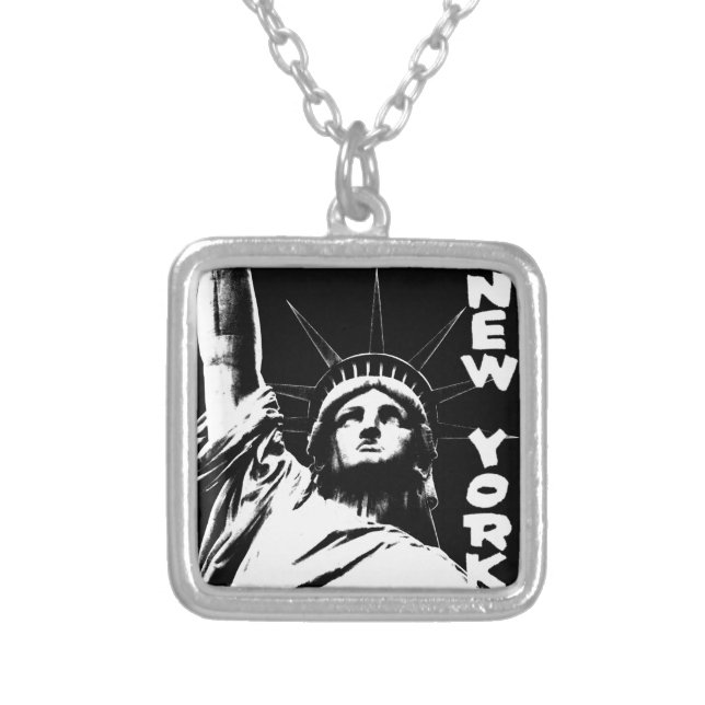 New York Necklace Statue of Liberty NYC Souvenir (Front)