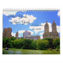 New York, New York A Calendar for 2026