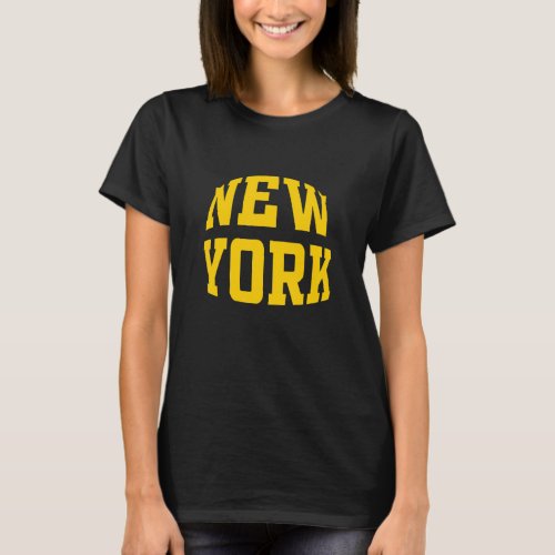 New York New York City Graphic Design Cool New Yor T_Shirt