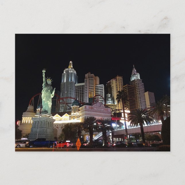 New York – New York Hotel #4 Postcard (Front)