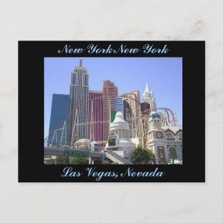New York New York Hotel and Casino Postcard