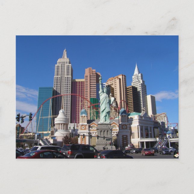 New York New York Las Vegas Picture Postcards (Front)