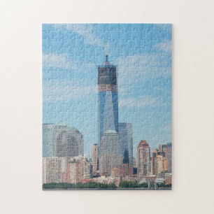 New York, New York. Manhattan City Skyline Jigsaw Puzzle