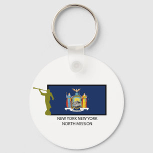 NEW YORK NEW YORK NORTH MISSION LDS CTR KEYCHAIN