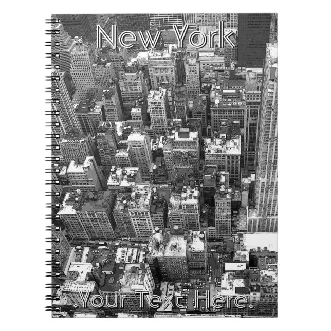 New York Notebook Personalized NY Souvenir Journal (Front)