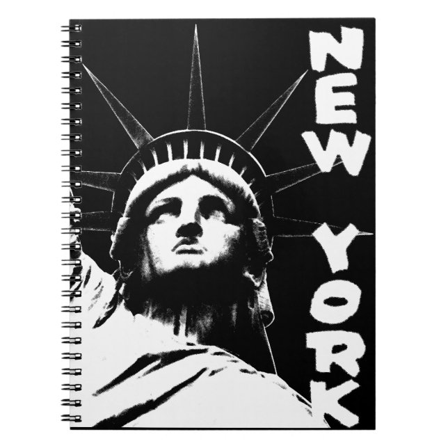 New York Notebook Statue of Liberty Journals Gifts (Front)