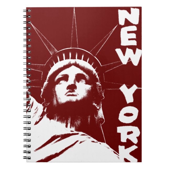 New York Notebook Statue of Liberty Journals Gifts (Front)