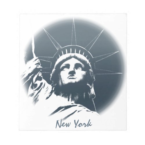 New York Notepad Custom Statue of Liberty Souvenir
