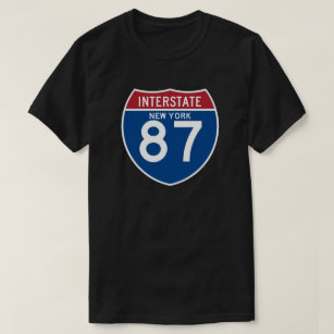 New York NY I-87 Interstate Highway Shield - T-Shirt