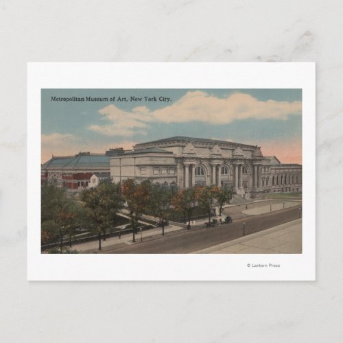 New York NY _ Metropolitan Museum of Art Postcard