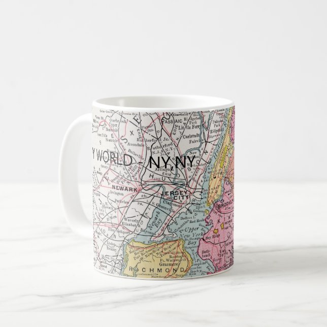 New York, NY Mug (Front Left)