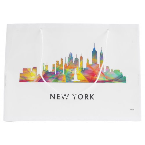 NEW YORK NY SKYLINE WB1 _ LARGE GIFT BAG