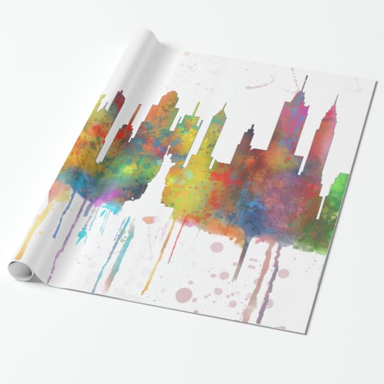 NEW YORK, NY SKYLINE Wrapping Paper