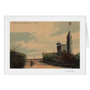 New York, NY - The Belvedere in Central Park Cards