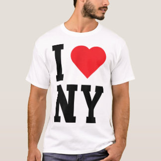 New York NY Throwback Design Classic Heart T-Shirt