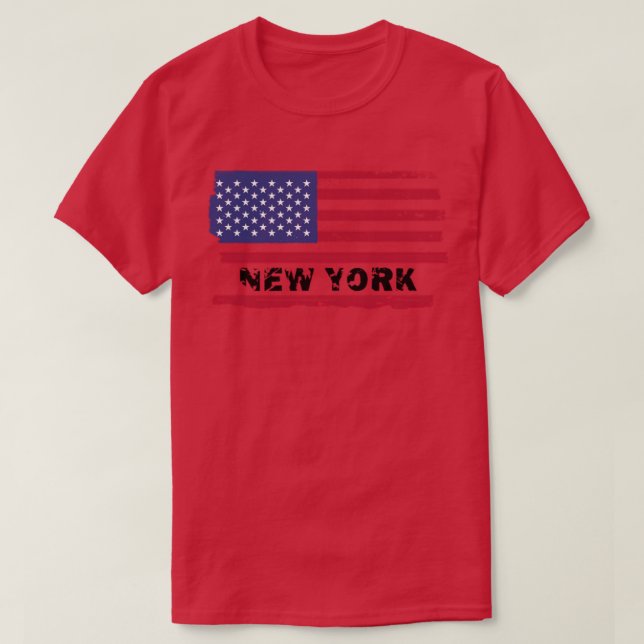 New York  NY Throwback Sporty Design  Classic T-Shirt (Design Front)
