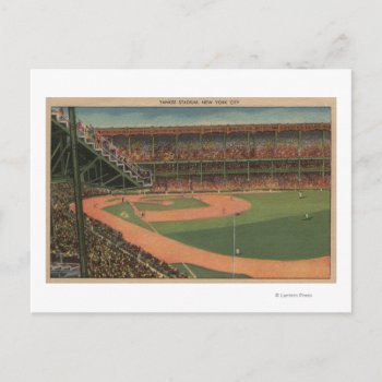 New York  Ny - Yankee Stadium Postcard by LanternPress at Zazzle