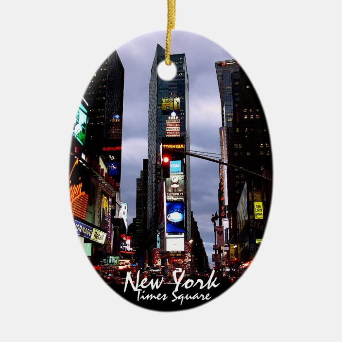 New York Ornament Personalized New York Souvenir