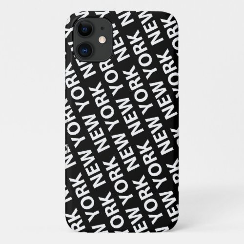 New York Pattern White Case_Mate iPhone Case