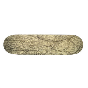 New York, Pennsylvania and Ohio Railroad Skateboard Deck