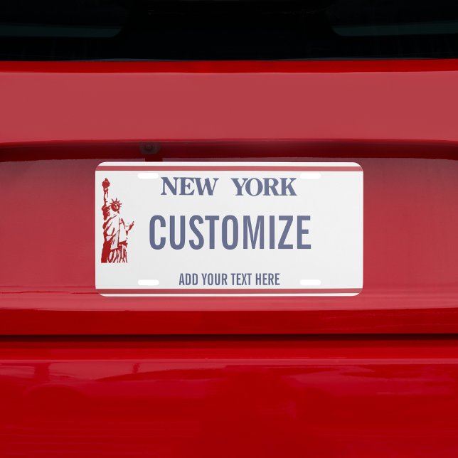 New York Personalized License Plate (New York Personalized License Plate)