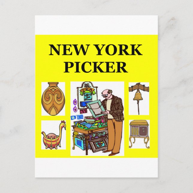 new york picker postcard (Front)