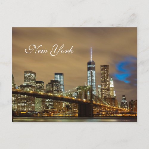 New York Picture  New York Postcard