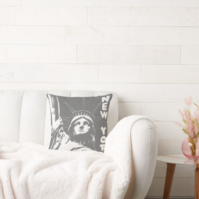New York Pillow NY City Souvenir NY Throw Pillows (Couch)
