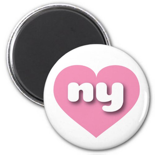 New York pink heart _ I love ny Magnet