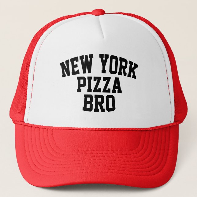 New York Pizza Bro Trucker Hat (Front)
