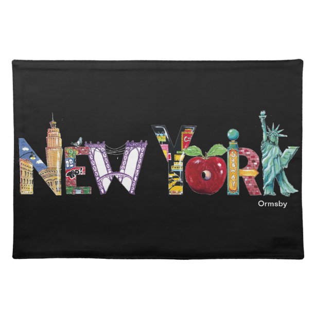 New York Placemats Zazzle