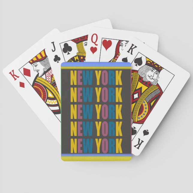 New York Playing Cards (Back)