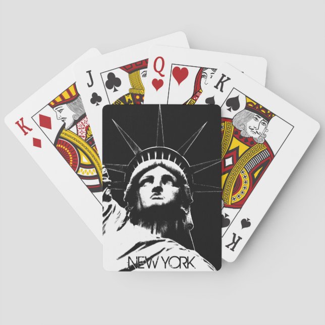 New York Playing Cards Statue of Liberty Souvenirs (Back)